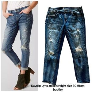 Daytrip Lynx ankle straight (from The Buckle) size 30